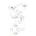 Смеситель FIORE Kevon 81CR8150 Смеситель FIORE Kevon 81CR8150