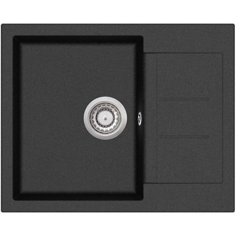 Кухонная мойка AQUASANITA Tesa SQT102AW (black metallic 601)