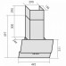 Вытяжка MBS MERYTA 150 GLASS BLACK Вытяжка MBS MERYTA 150 GLASS BLACK