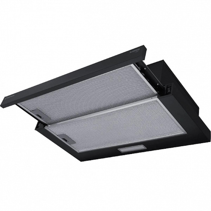 Вытяжка MEFERI SLIDEBOX60BK GLASS LIGHT
