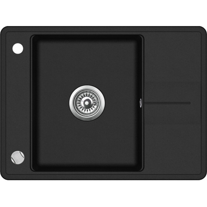 Кухонная мойка AQUASANITA Bella SQB102AW (black metallic 601)