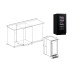 Винный шкаф TEMPTECH SOMQ38DRB Винный шкаф TEMPTECH SOMQ38DRB