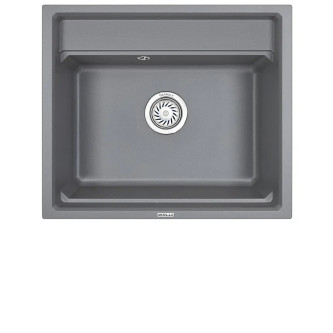 Кухонная мойка GRANULA KS-6003 алюминиум Кухонная мойка GRANULA KS-6003 алюминиум