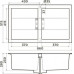 Кухонная мойка OMOIKIRI Banzen 86-2-GR Artceramic/leningrad grey (4993318) Кухонная мойка OMOIKIRI Banzen 86-2-GR Artceramic/leningrad grey (4993318)