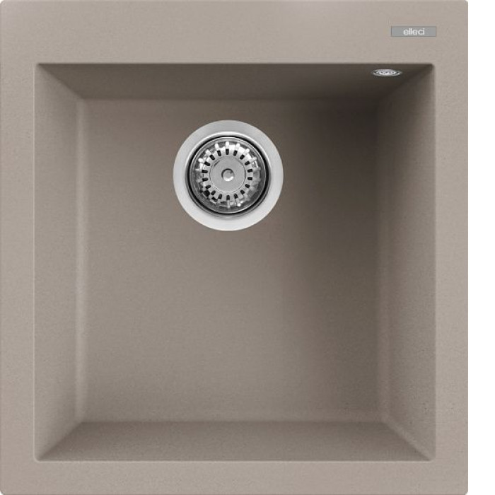 Кухонная мойка ELLECI Quadra 102 Tortora G43 Кухонная мойка ELLECI Quadra 102 Tortora G43