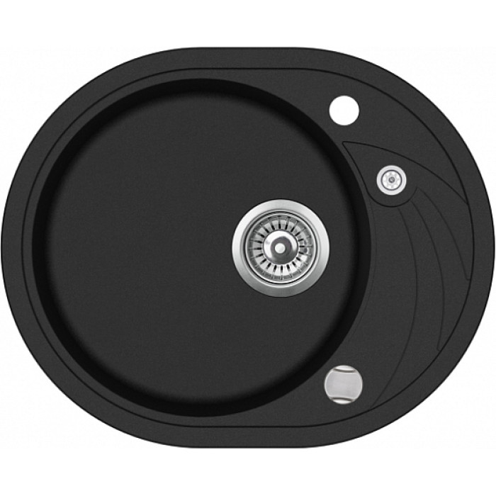 Кухонная мойка AQUASANITA Clarus SR102AW (black metallic 601)