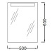 Зеркало JACOB DELAFON Presquile EB1107-NF 50х65 см Зеркало JACOB DELAFON Presquile EB1107-NF 50х65 см