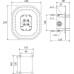 Смеситель RAVAK Classic CL 065.00 хром X070088 Смеситель RAVAK Classic CL 065.00 хром X070088