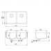Кухонная мойка AQUASANITA Arca SQA200W (черный 601)