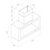 Вытяжка PANDO P-960/100 INOX/BLANCO BRILLO V.1250 ECO SEC Вытяжка PANDO P-960/100 INOX/BLANCO BRILLO V.1250 ECO SEC