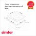 Газовая поверхность Simfer H60S41O417 Газовая поверхность Simfer H60S41O417