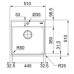 Кухонная мойка FRANKE BCX 210-51 TL стоп-вентиль 127.0688.779
