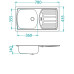 Кухонная мойка ALVEUS BASIC 150 NAT-90 1136532 (в комплекте с сифоном 1130543) Кухонная мойка ALVEUS BASIC 150 NAT-90 1136532 (в комплекте с сифоном 1130543)