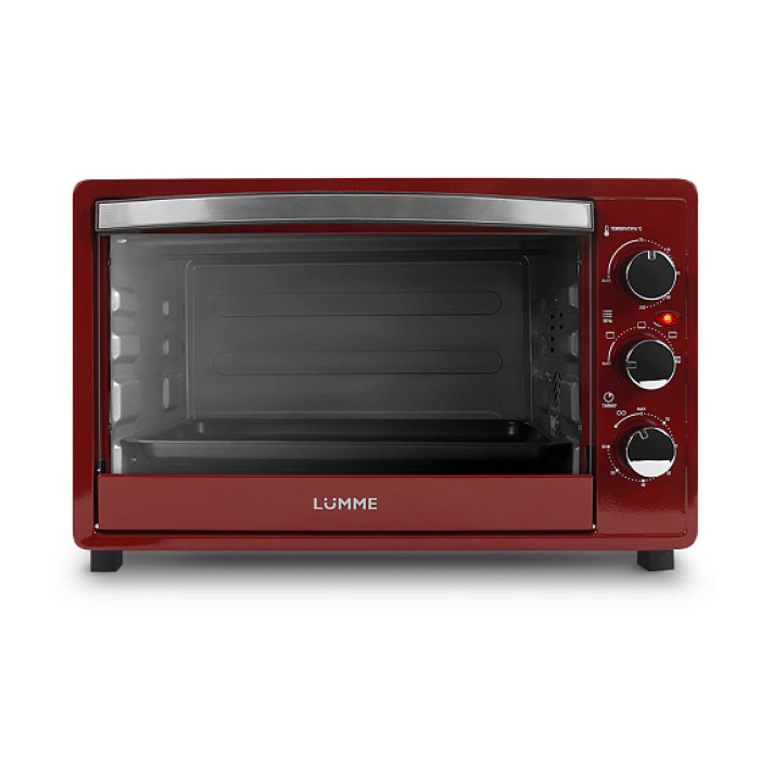 Мини-печь LUMME LU-1709 красный рубин