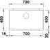 Кухонная мойка BLANCO SUBLINE 700-U SILGRANIT кофе с отв.арм. InFino (арт.523451) Кухонная мойка BLANCO SUBLINE 700-U SILGRANIT кофе с отв.арм. InFino (арт.523451)