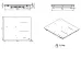 Варочная поверхность FALMEC PIANO INDUZIONE 58x51 MATT (P01F5851.00#ZZZC400F)