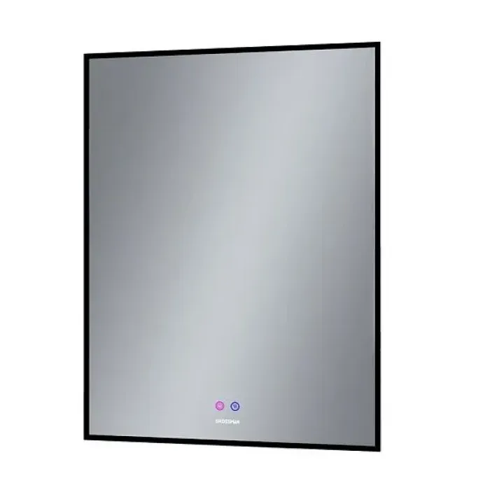 Зеркало GROSSMAN PRAGMA-норма BLACK 600х800х45 мм 1860802