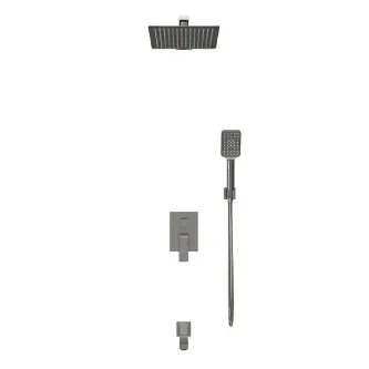 Душевая система скрытого монтажа GROSSMAN 501.K35.05.420 графит сатиновый
