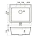 Кухонная мойка OMOIKIRI Daisen 57-GR (4997311)
