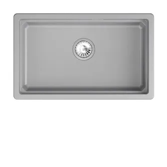 Кухонная мойка GRANULA KS-7303iU алюминиум Кухонная мойка GRANULA KS-7303iU алюминиум
