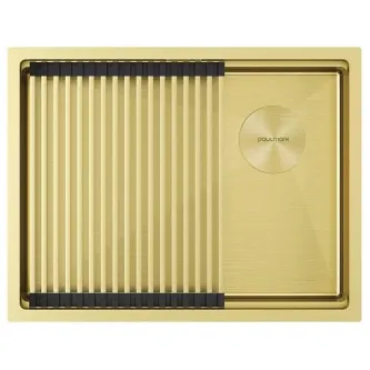 Кухонная мойка PAULMARK NEXT-PRO PM705845-LG Кухонная мойка PAULMARK NEXT-PRO PM705845-LG