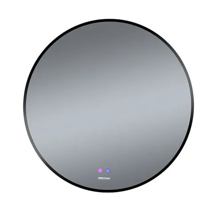 Зеркало GROSSMAN COSMO-норма BLACK 700х700х45 мм 1970702