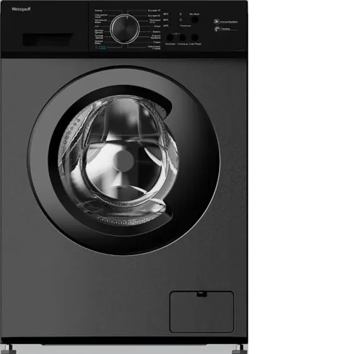 Стиральная машина WEISSGAUFF WM 4506 Led Deep Grey
