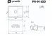 Кухонная мойка PRACTIK PR-M-650-002 Кухонная мойка PRACTIK PR-M-650-002