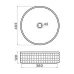 Раковина OMOIKIRI Akira-WH (4972072) Раковина OMOIKIRI Akira-WH (4972072)