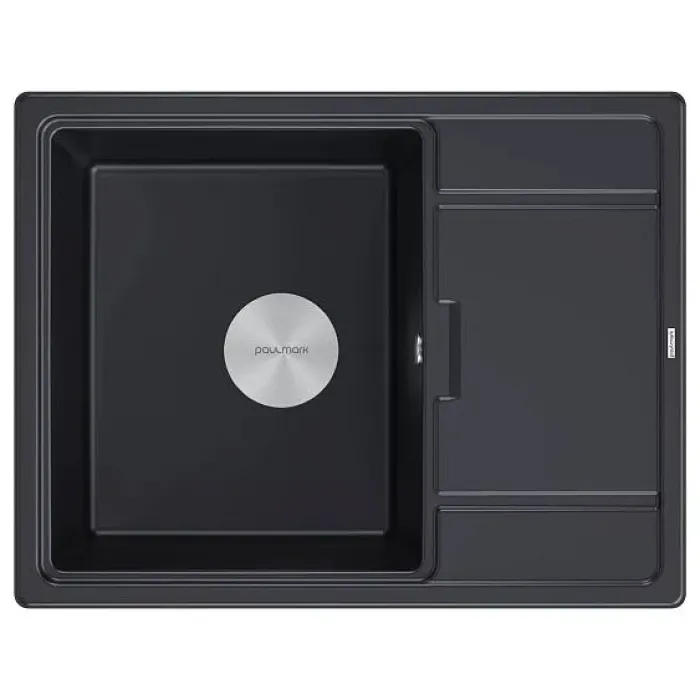 Кухонная мойка PAULMARK Flugen PM216550-BLM