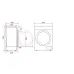 Стиральная машина LEX LWM08012WBTHID slim