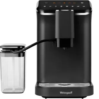 Кофемашина WEISSGAUFF WCM-325 Black Automatic Touch Cappuccino
