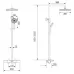 Душевая система OULIN OL-HT-2318 Душевая система OULIN OL-HT-2318