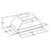 Вытяжка CATA G-45 WH/C Вытяжка CATA G-45 WH/C