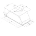 Вытяжка KORTING KHI 6393 W Вытяжка KORTING KHI 6393 W