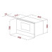 Микроволновая печь TEKA MS 622 BIS L SS (112040002) Микроволновая печь TEKA MS 622 BIS L SS (112040002)