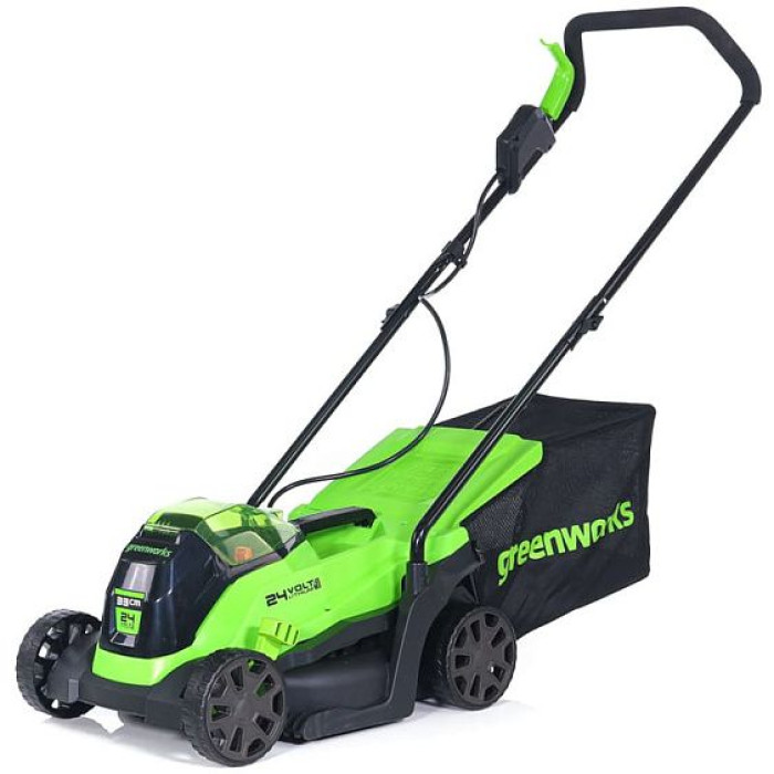 Газонокосилка GREENWORKS GD24LM33K2 2516107UA Газонокосилка GREENWORKS GD24LM33K2 2516107UA