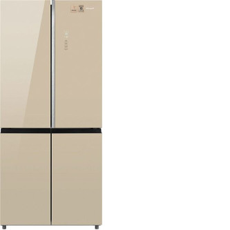 Холодильник WEISSGAUFF WCD 590 NoFrost Inverter Premium EcoFresh Gold Glass Холодильник WEISSGAUFF WCD 590 NoFrost Inverter Premium EcoFresh Gold Glass