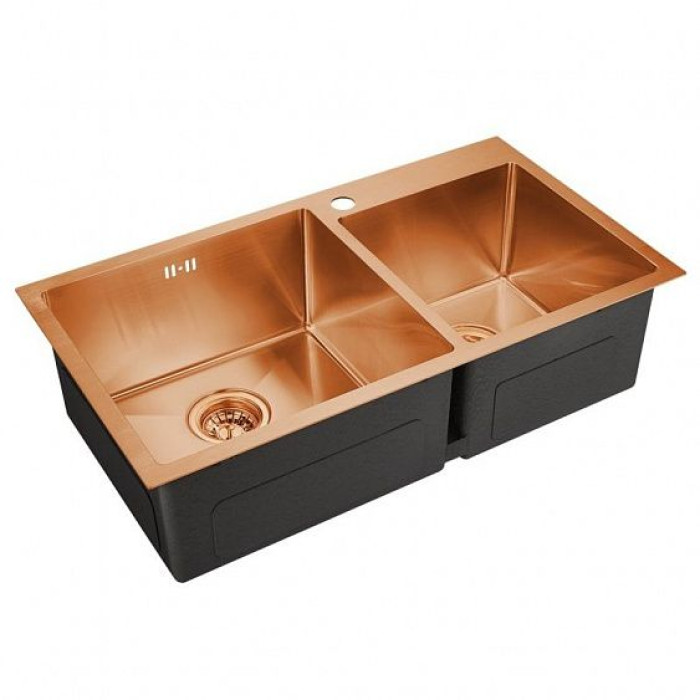 Кухонная мойка EMAR EMB-210 PVD Nano Coppery Кухонная мойка EMAR EMB-210 PVD Nano Coppery