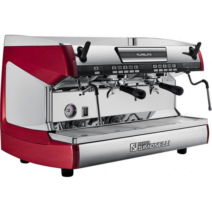 Кофемашина NUOVA SIMONELLI Aurelia II Vol 2Gr red Кофемашина NUOVA SIMONELLI Aurelia II Vol 2Gr red
