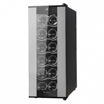 Винный шкаф TESLER WCV-120 SILVER Винный шкаф TESLER WCV-120 SILVER