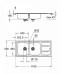 Кухонная мойка GROHE K400 31587SD0 Кухонная мойка GROHE K400 31587SD0