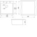 Кухонная мойка KUPPERSBERG MODENA 50 NL 1B GREY ROCK