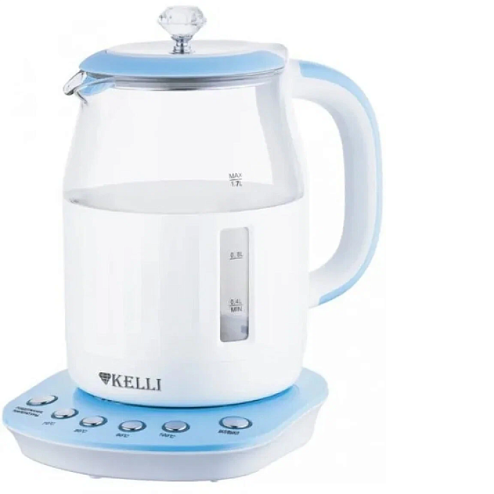 Чайник электрический KELLI KL-1404 белый Чайник электрический KELLI KL-1404 белый
