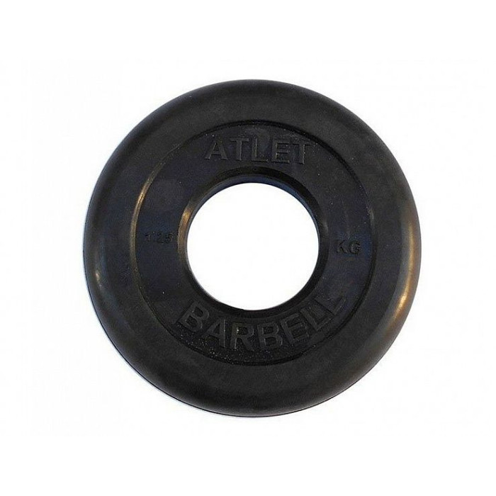Диск обрезиненный MB Barbell Atlet MB-AtletB51-1,25 Диск обрезиненный MB Barbell Atlet MB-AtletB51-1,25