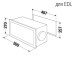 Короб для циркуляции с фильтром KUPPERSBUSCH Акс. № 9015 подходит для EDL 12850, EDL 9750, EDL 12750 Короб для циркуляции с фильтром KUPPERSBUSCH Акс. № 9015 подходит для EDL 12850, EDL 9750, EDL 12750