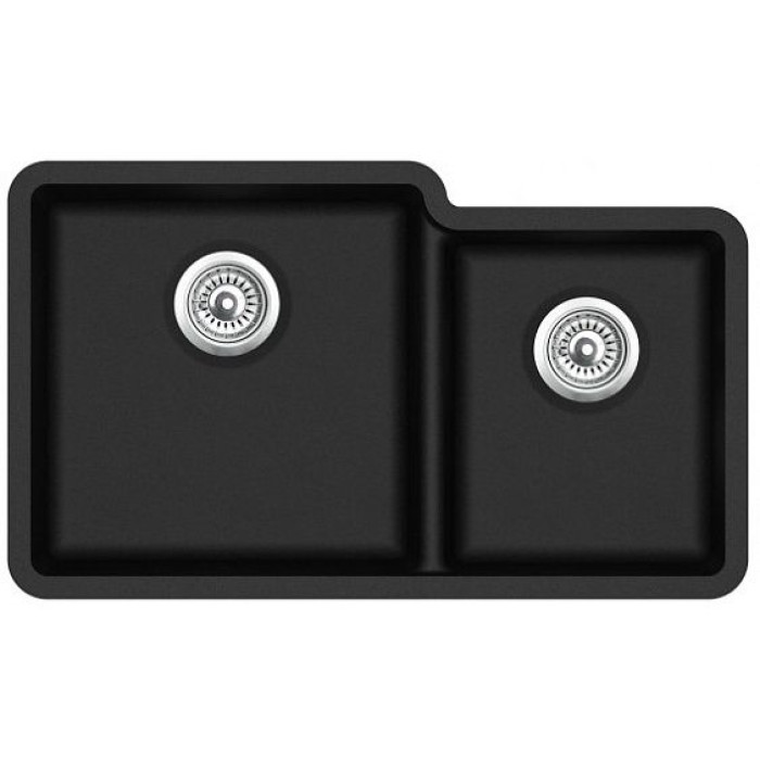 Кухонная мойка AQUASANITA Arca SQA230LW (black metallic 601)
