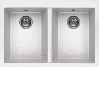 Кухонная мойка ELLECI Quadra 340 Bianco G68
