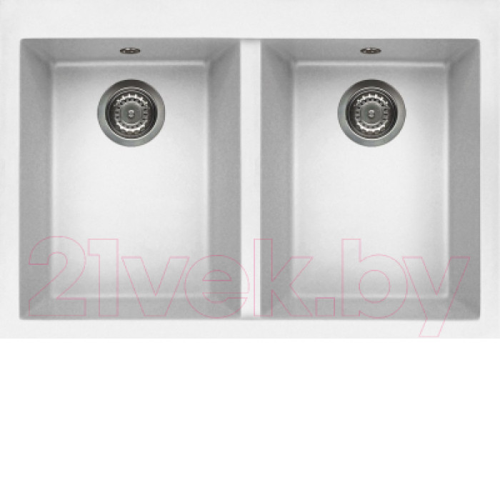 Кухонная мойка ELLECI Quadra 340 Bianco G68