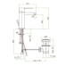 Смеситель FIORE KATANA 77CR7530 Смеситель FIORE KATANA 77CR7530